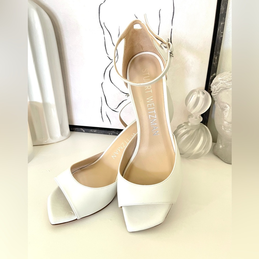 Stuart Weitzman Nudistia Heels Sz  7.5